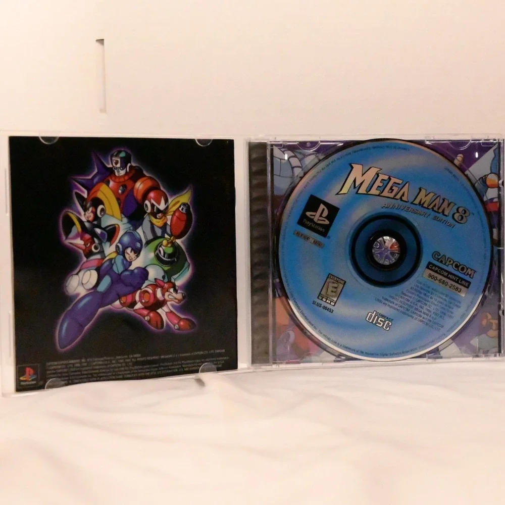 Mega Man 8 Anniversary Edition PS1 Complete With Manual Reg Card